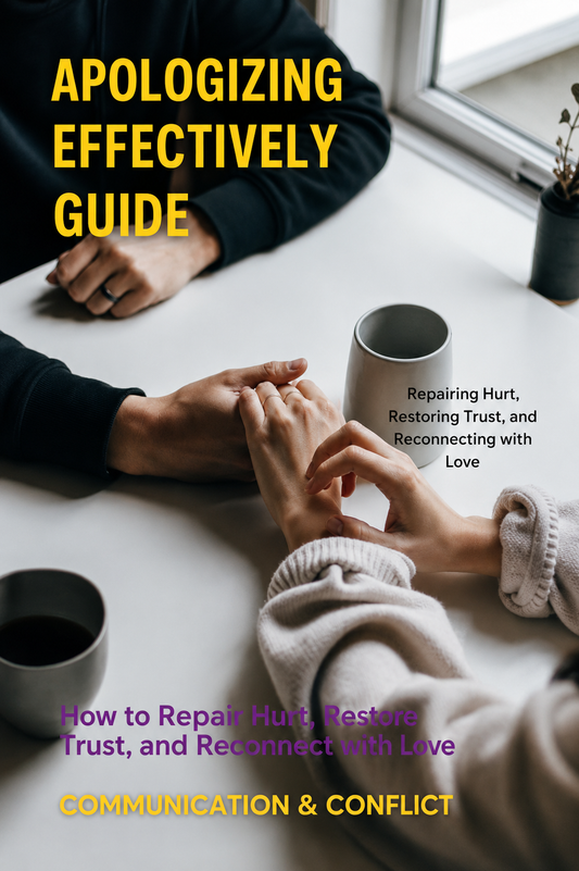 Apologizing Effectively Guide